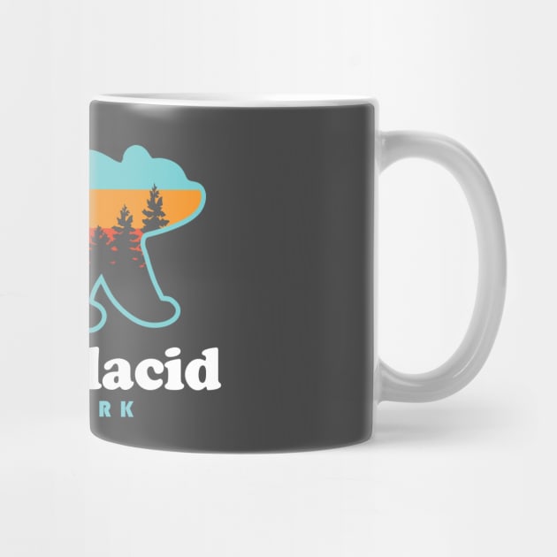 Lake Placid NY Adirondacks New York Bear by PodDesignShop